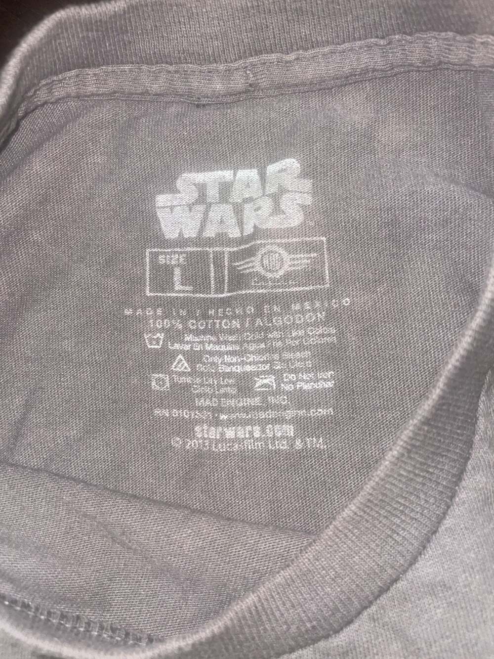Star Wars Bounty Hunter Lineup Graphic T-Shirt Darth Vader Boba Fett - Picture 5 of 5